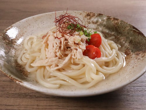 冷製!鶏だしうどん